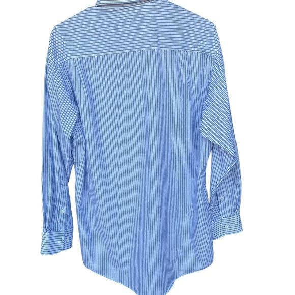 John Ashford Light Blue Striped Button Down Shirt - Picture 2 of 4